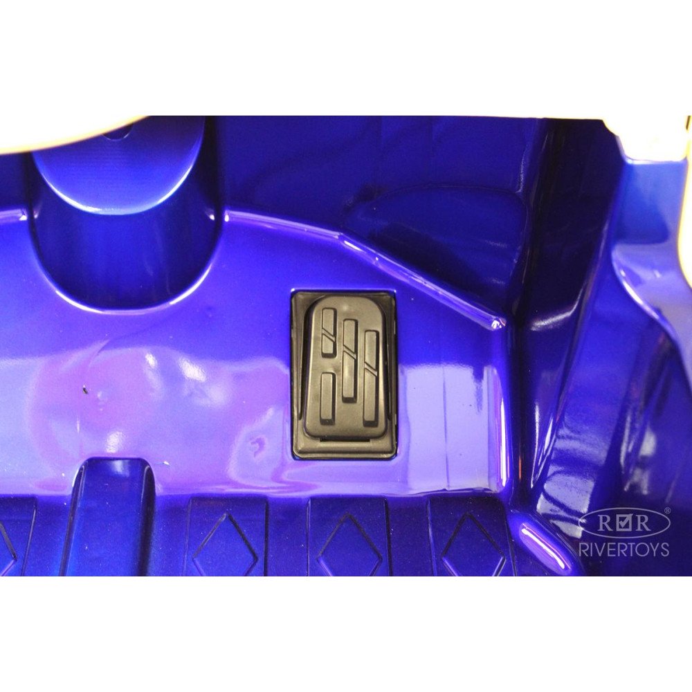 Детская машина Mercedes-Benz М333БХ синий глянец, полный привод