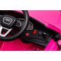 Детский электромобиль Audi RS Q8 (HL518) розовый, с пультом ДУ