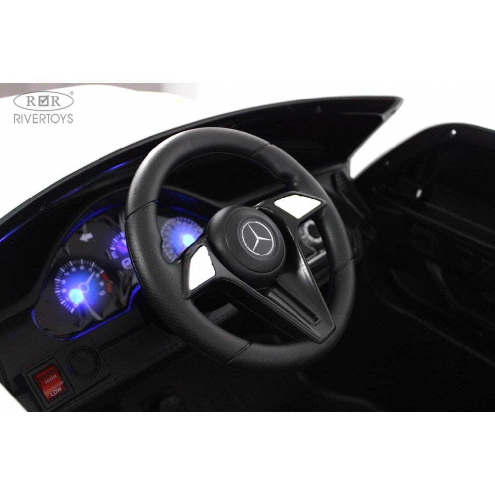 Детский электромобиль Mercedes М007БХ белый, мотор 250Вт