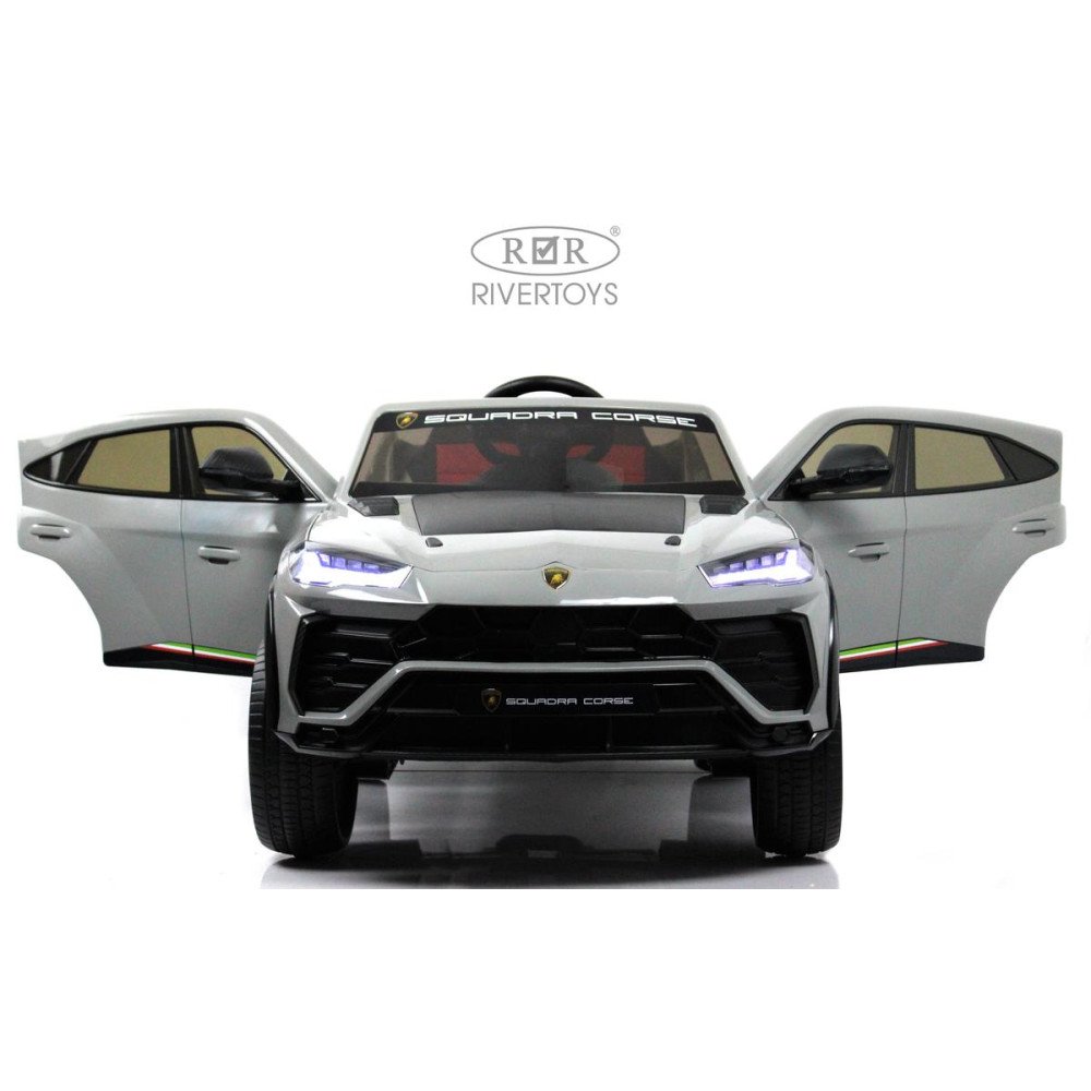 Электромобиль Lamborghini Urus (E777EE) серый