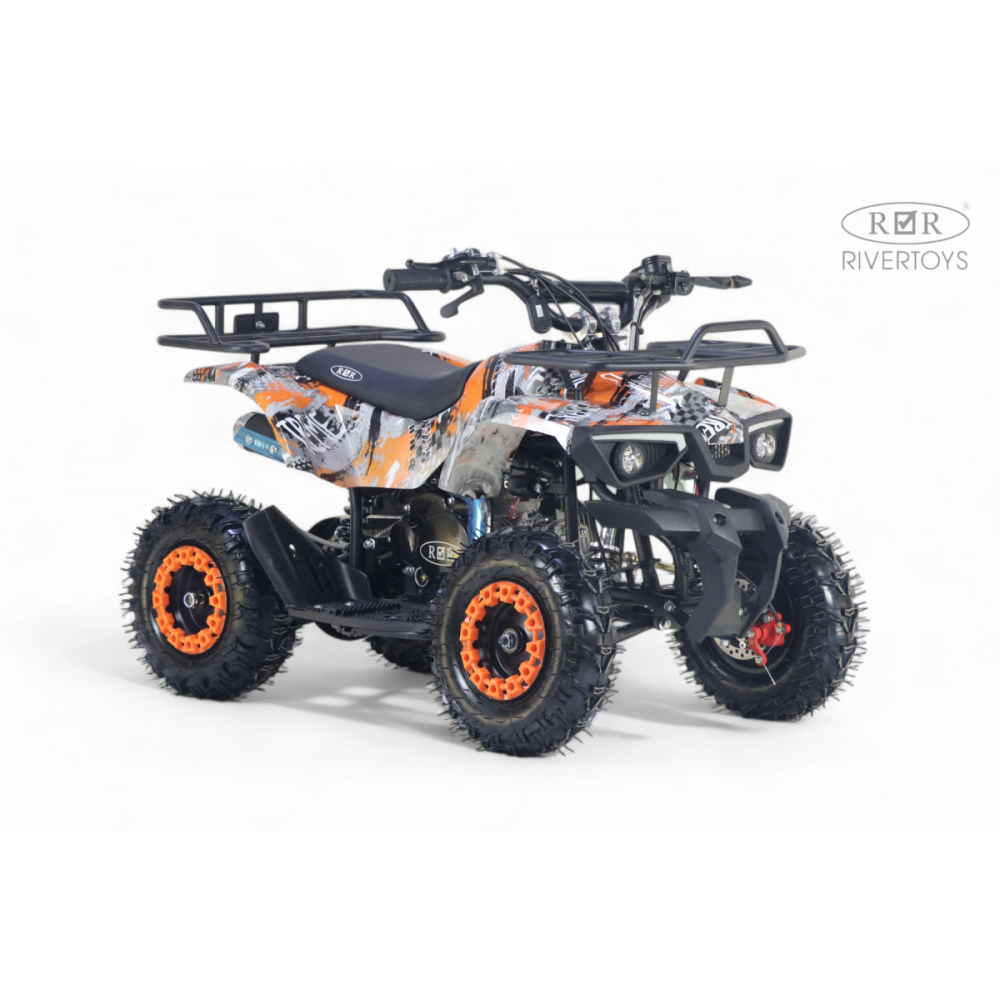 Квадроцикл TIGER оранжевый, бензиновый