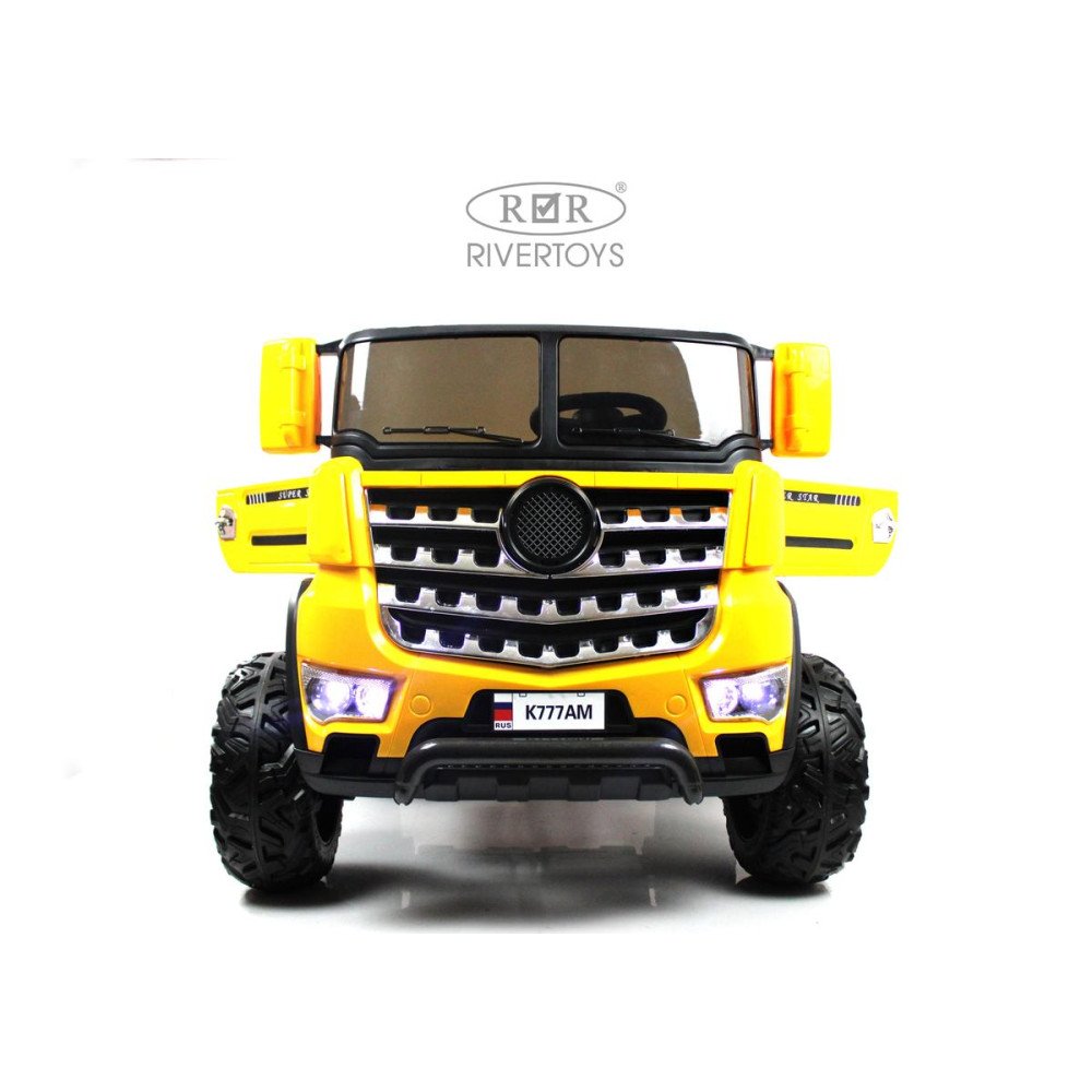 Детская машина грузовик K777AM желтая
