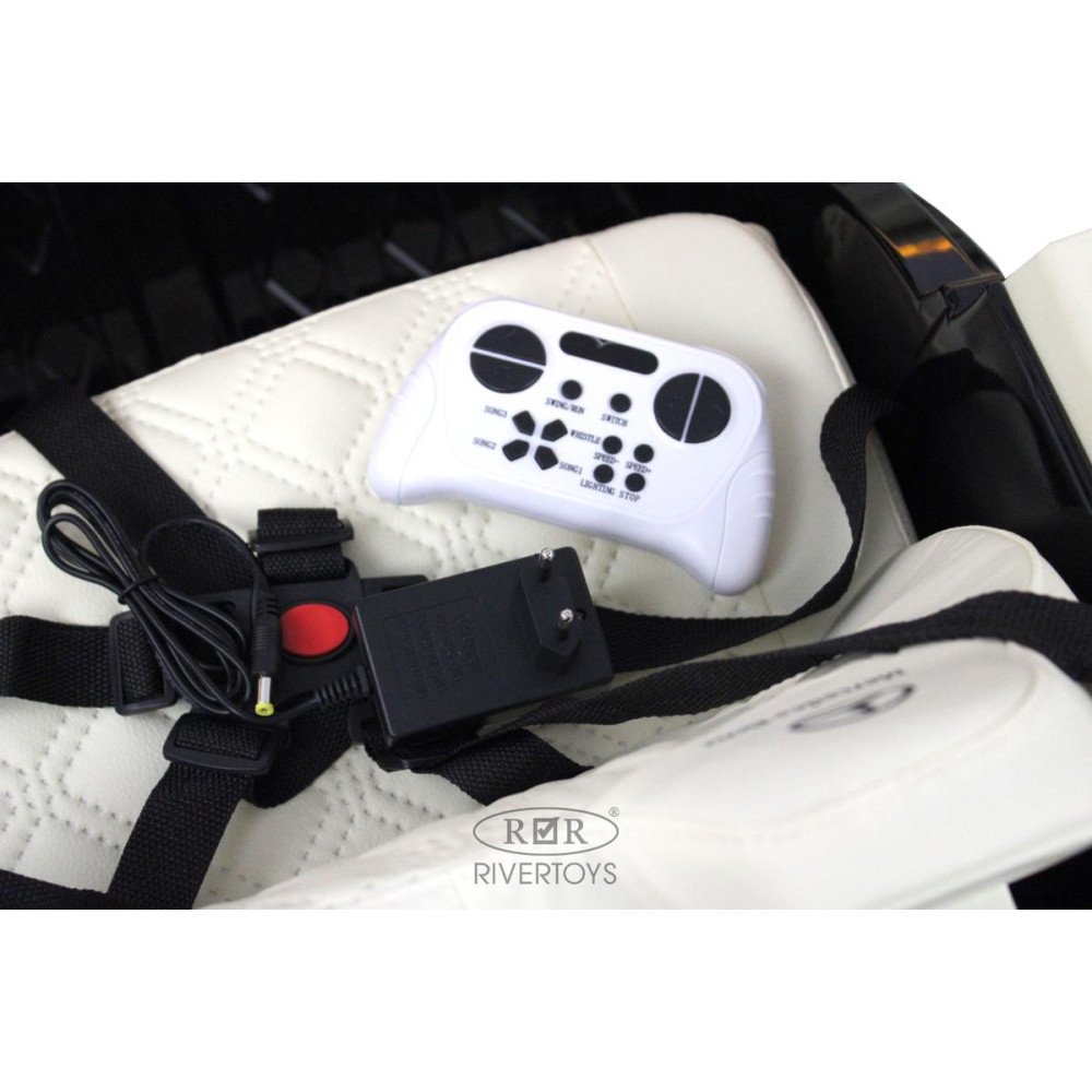 Детская машина Mercedes-Benz М333БХ синий глянец, полный привод