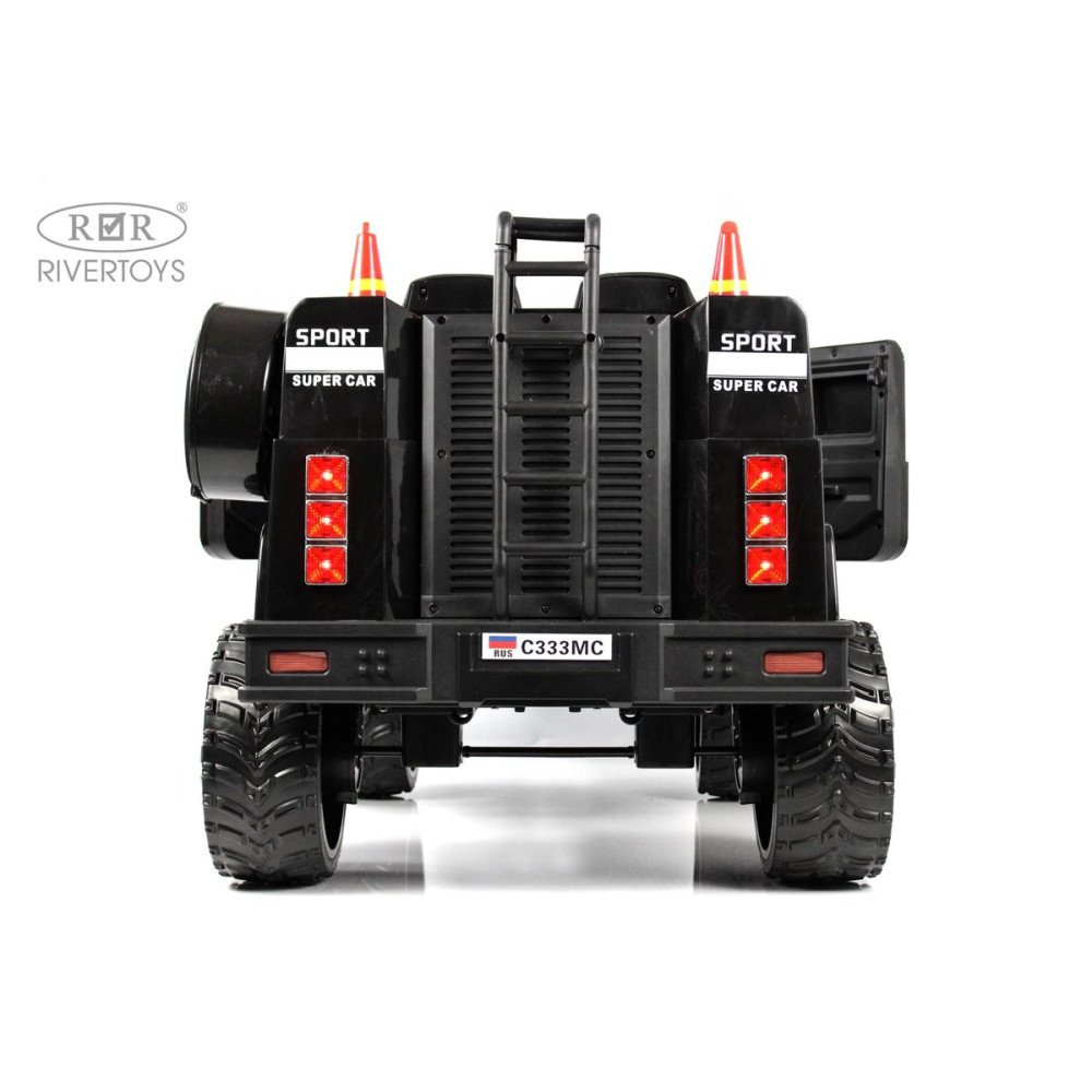 Детский электромобиль джип C333MC Mercedes черный, 4WD