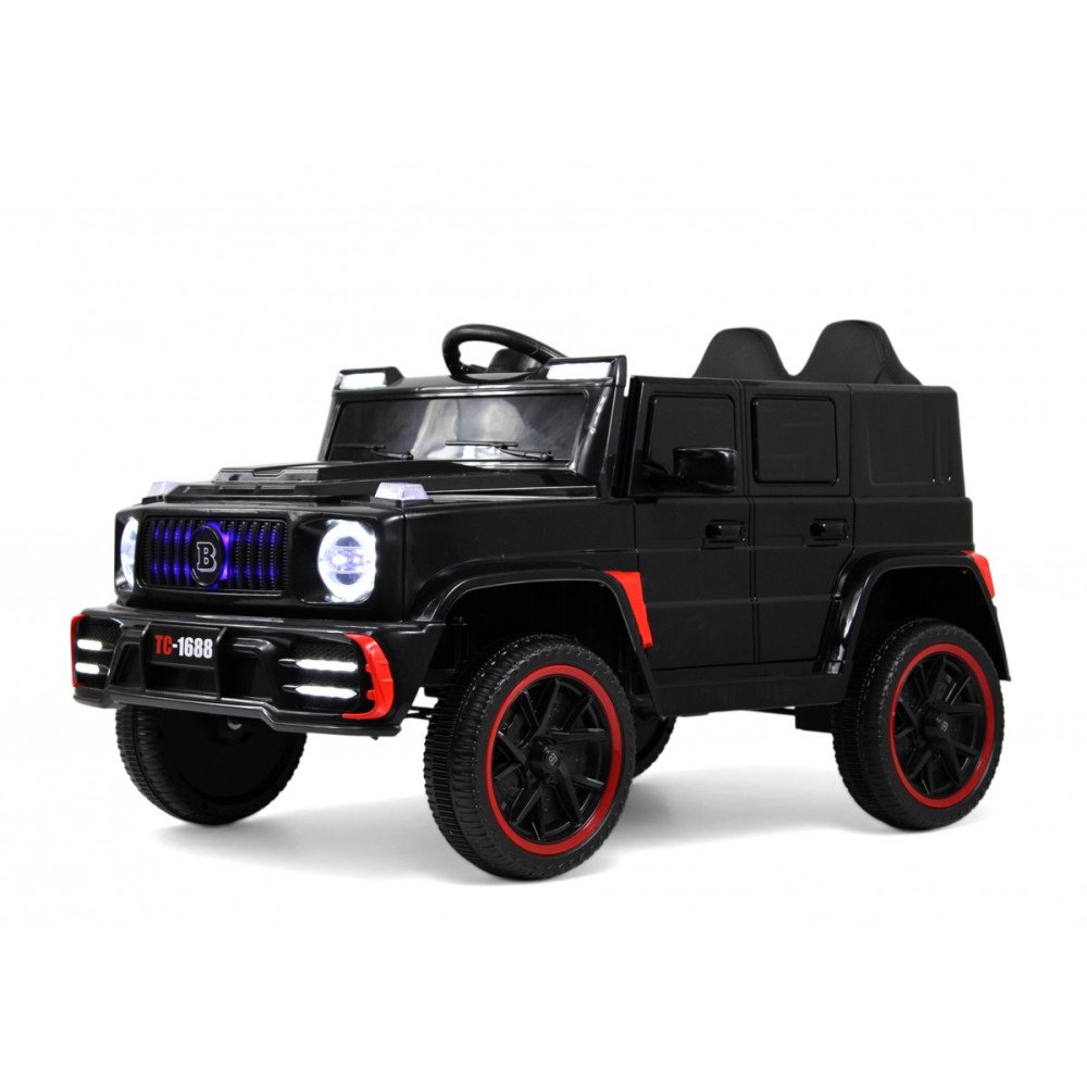 Детский электромобиль Z111VO черный (RiverToys)