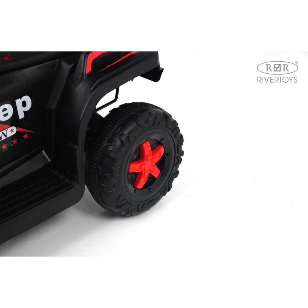 Детский электромобиль JEEP G003GG красный