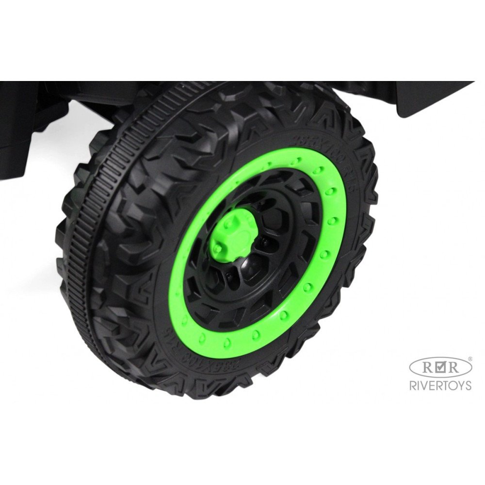 Детский электромобиль М303БХ зеленый (RiverToys)