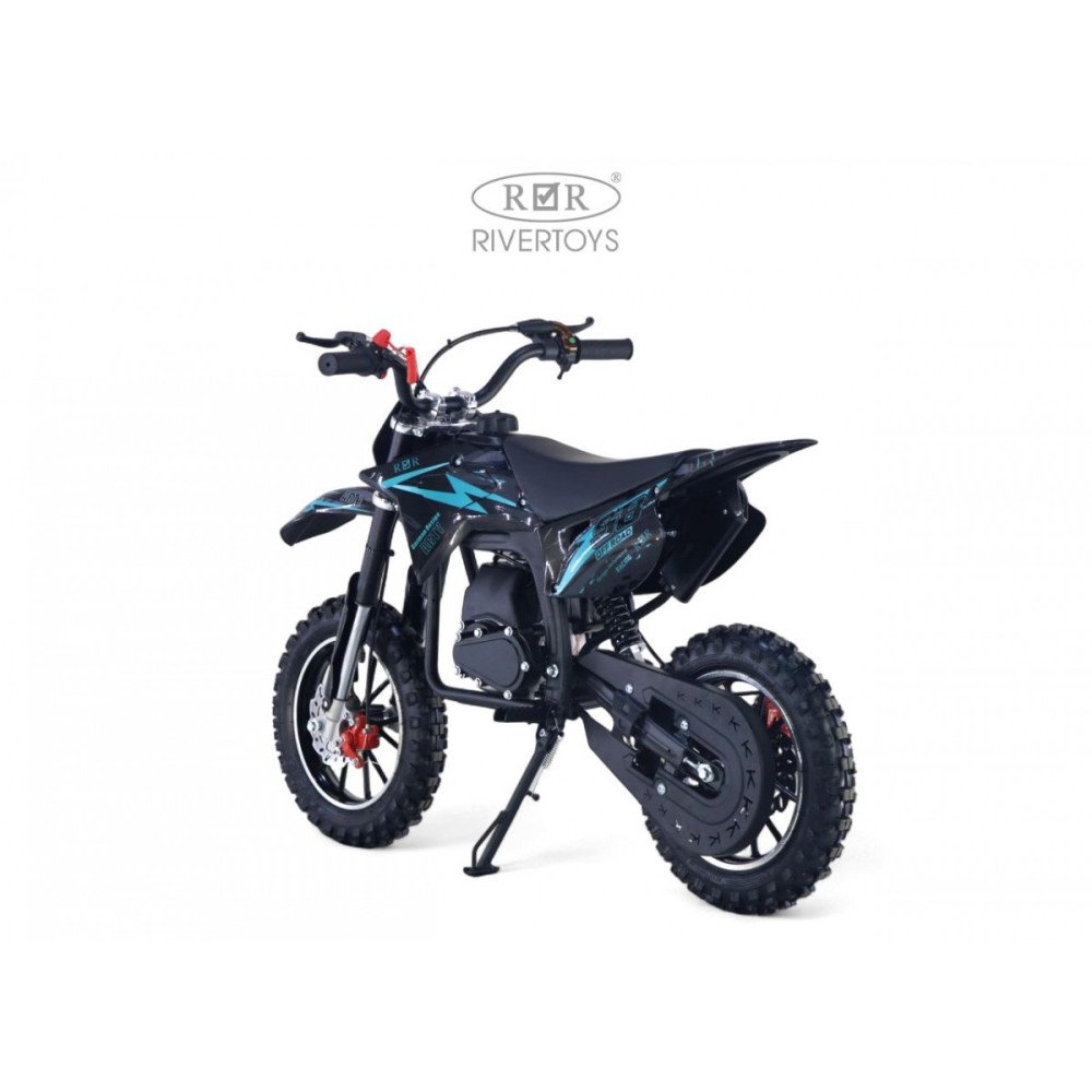 Детский мотоцикл ARTY синий, бензиновый