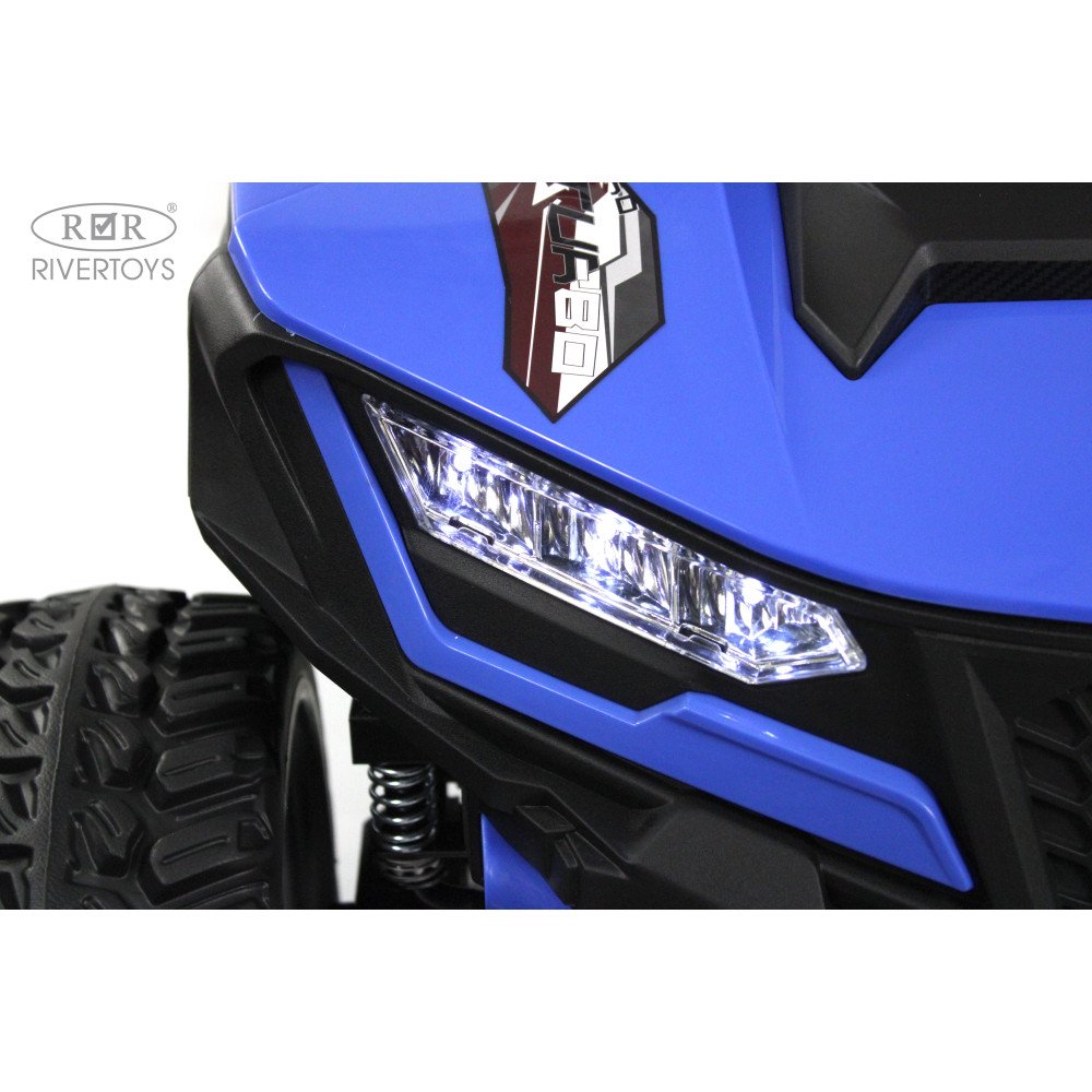 Детский электромобиль багги C555CC синий