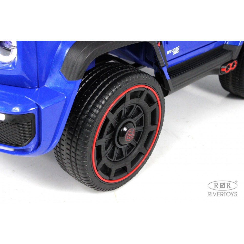 Детский автомобиль Mercedes-Benz Brabus Z999ZZ синий