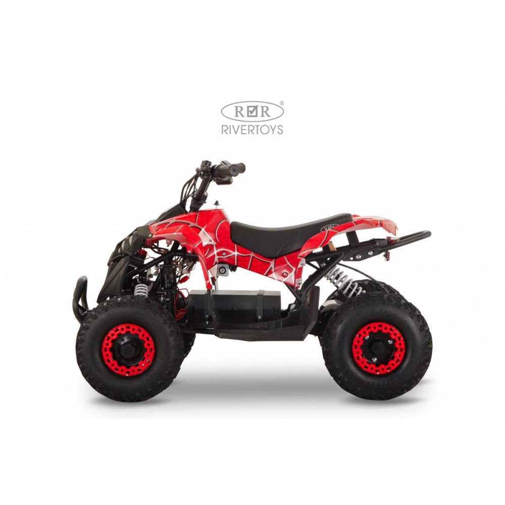 Мощный электроквадроцикл MARK красный Spider