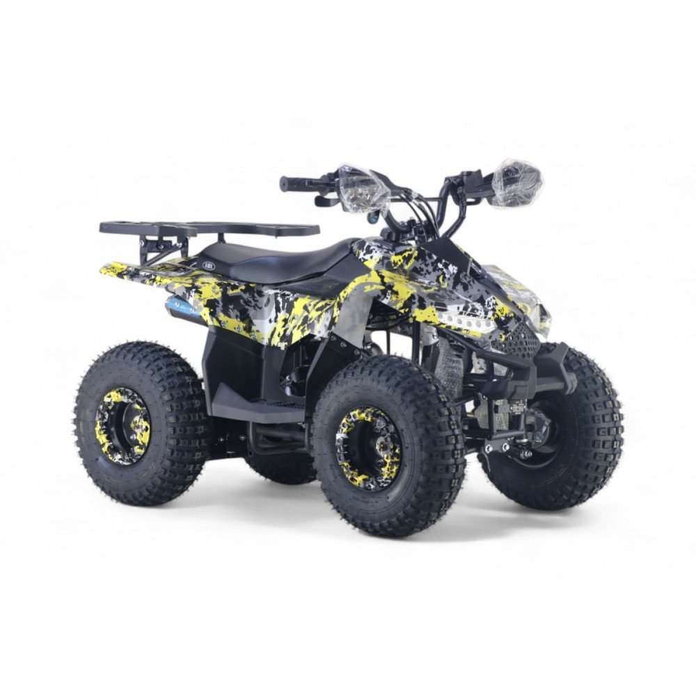 Бензиновый квадроцикл LEON 49CC желтый Special, детский