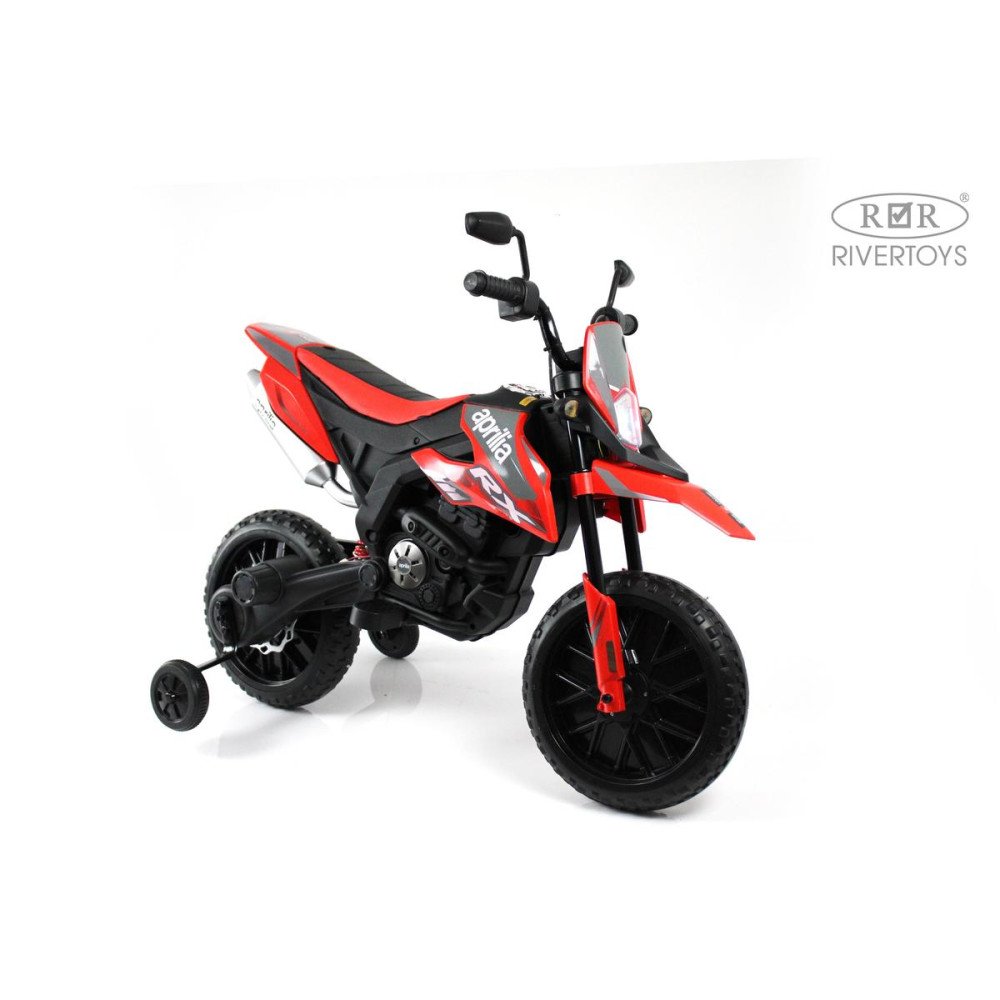 Детский электромотоцикл P444PP (S317) красный