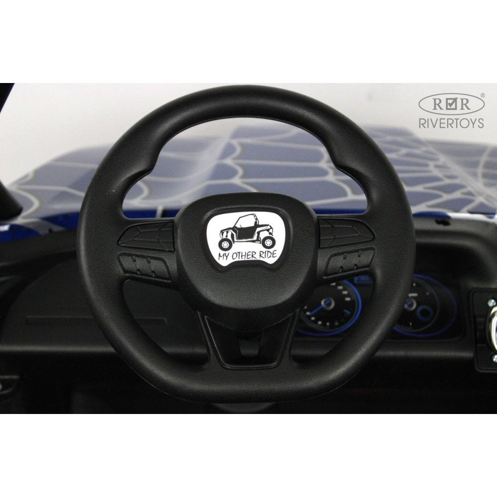 Детский электромобиль T777TT 4WD синий Spider