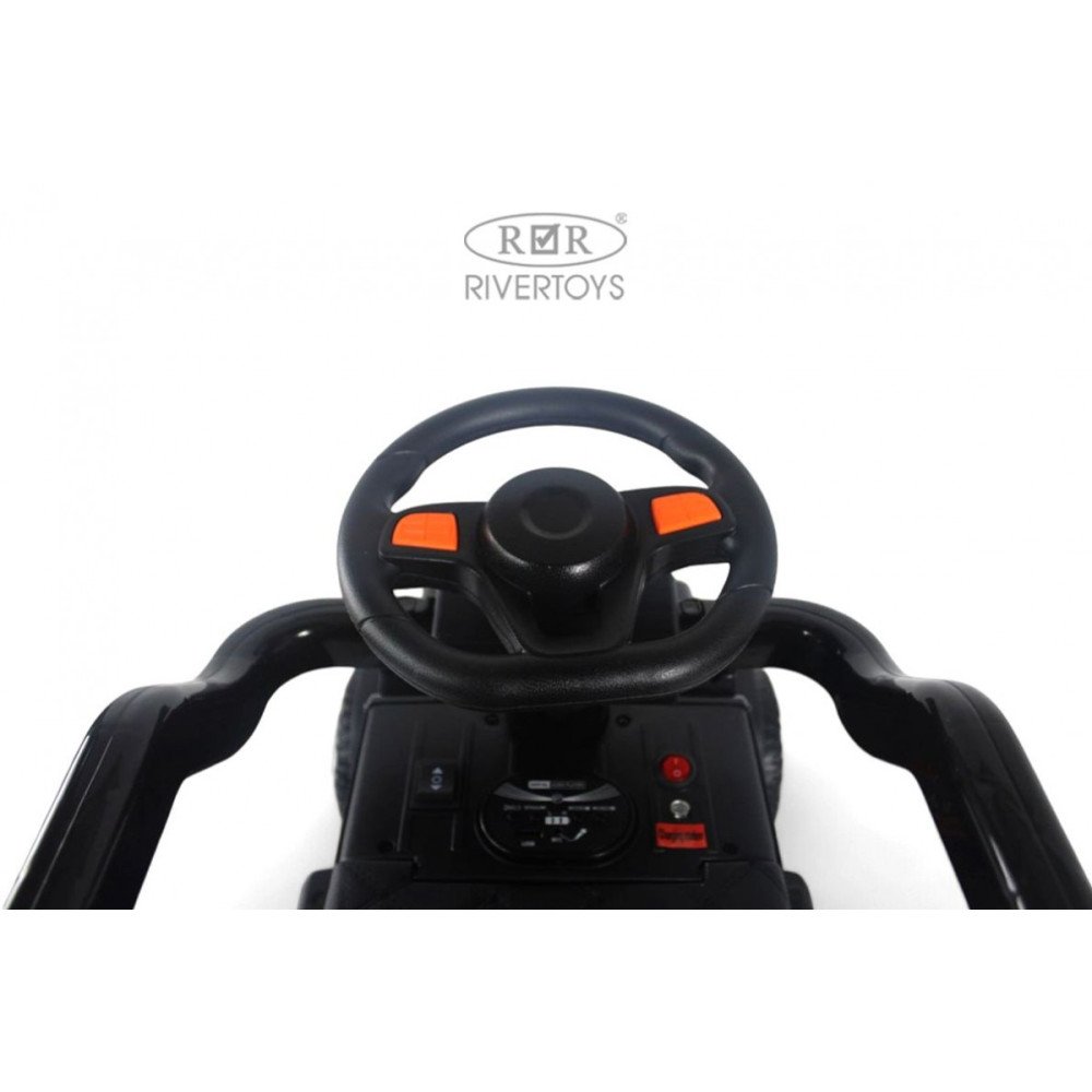 Детская машина с крышей G009GG черная