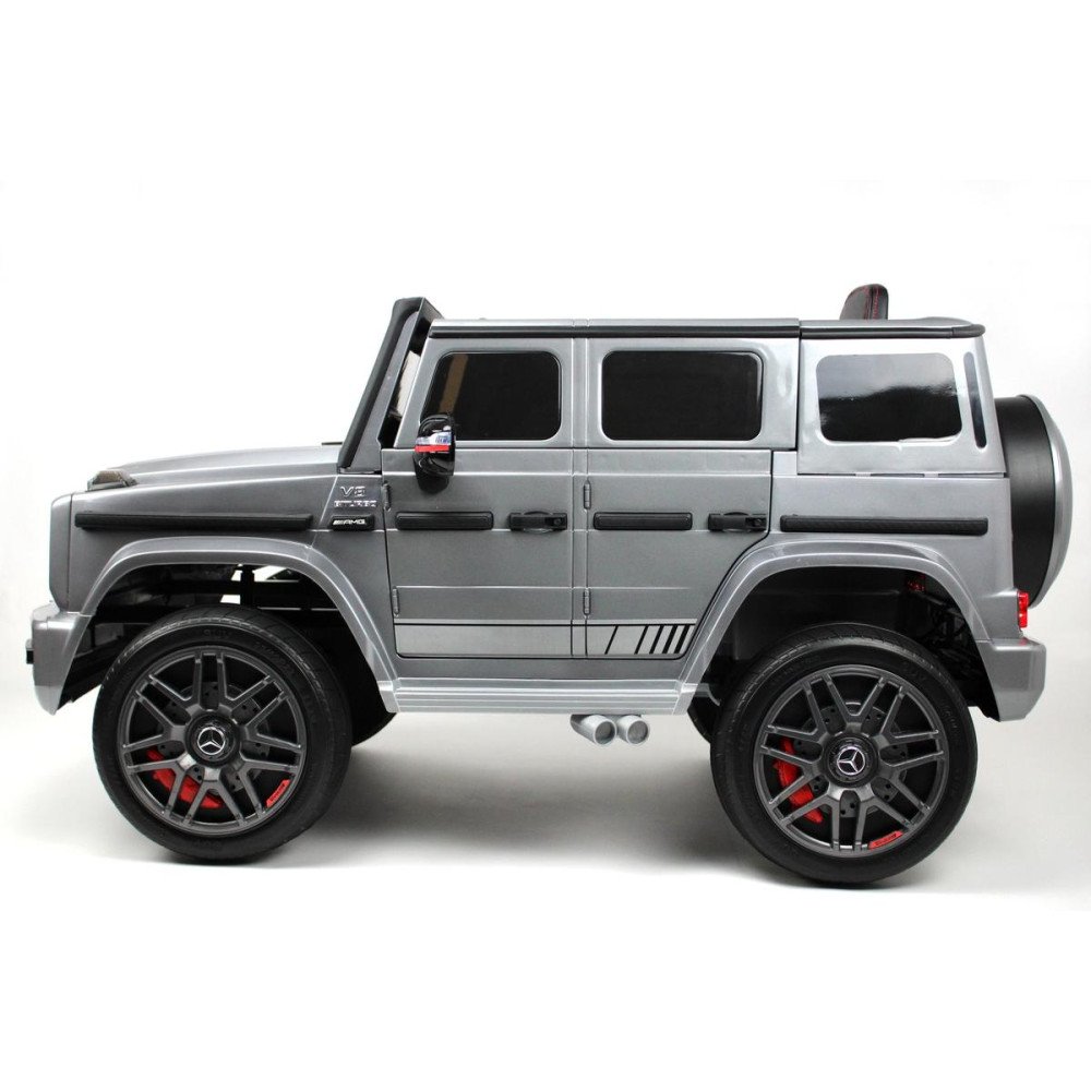 Детский электромобиль Mercedes-Benz G63 (K999KK) серый глянец