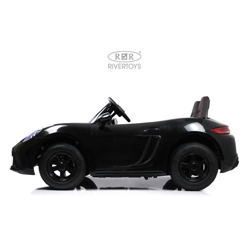 Детский электромобиль T911TT черный Porshe Cayman