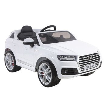 Детский электромобиль Ауди Q7 quattro белый (RiverToys)