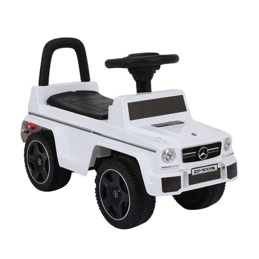 Детский толокар Mercedes JQ663 (G63) белый (RiverToys)