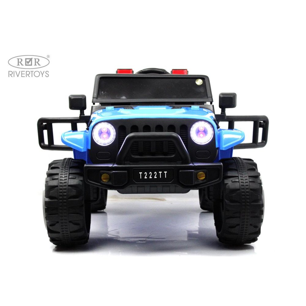 Детский багги Jeep Wrangler T222TT 4WD синий