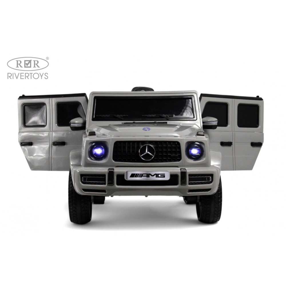 Детский электромобиль Mercedes-AMG G63 4WD (G333GG) серый
