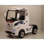 Детский электромобиль фура Mercedes-Benz Actros 4WD с прицепом (HL358) белый