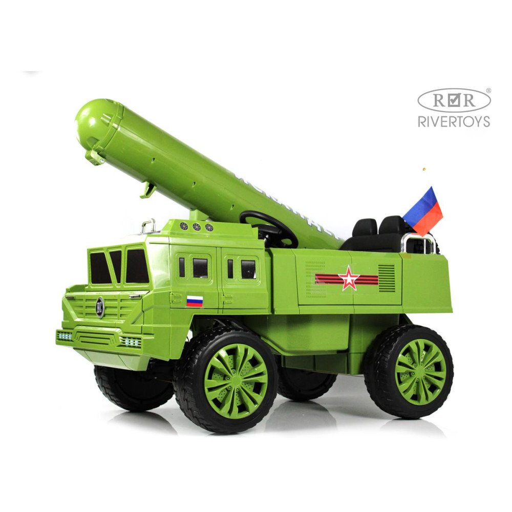 Детский электромобиль Искандер B111CP зеленый