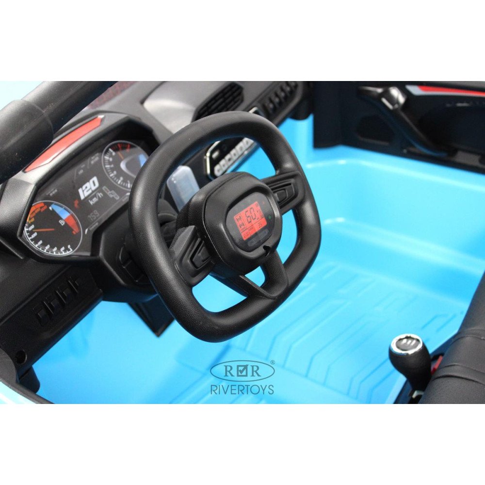 Детский электромобиль JS3168 синий