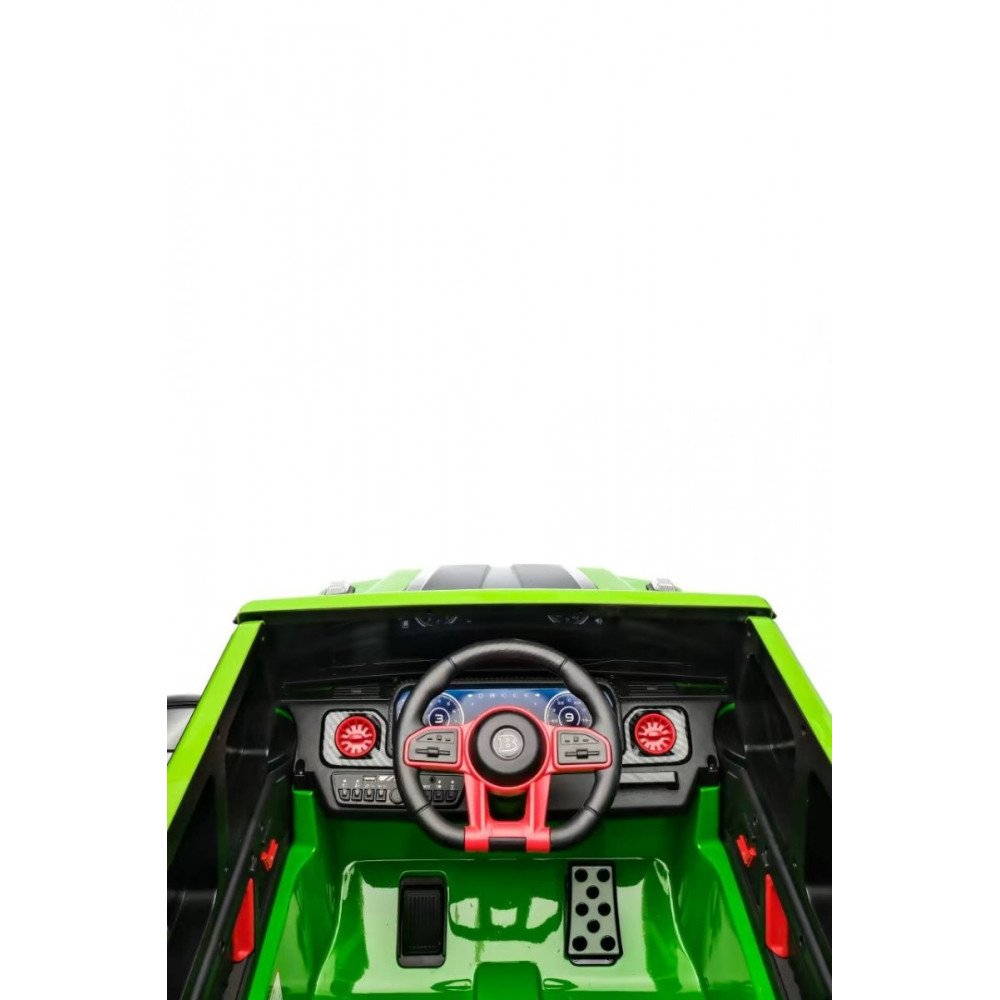 Детский джип Brabus Z777ZZ зеленый, одноместный