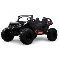 Детский багги A707AA LUX NEW 4WD черный карбон, Рестайл 2026