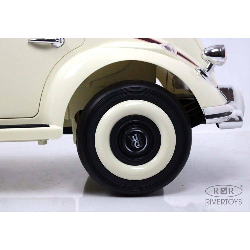 Электромобиль Rolls-Royce (E444EE) бежевый, с пультом