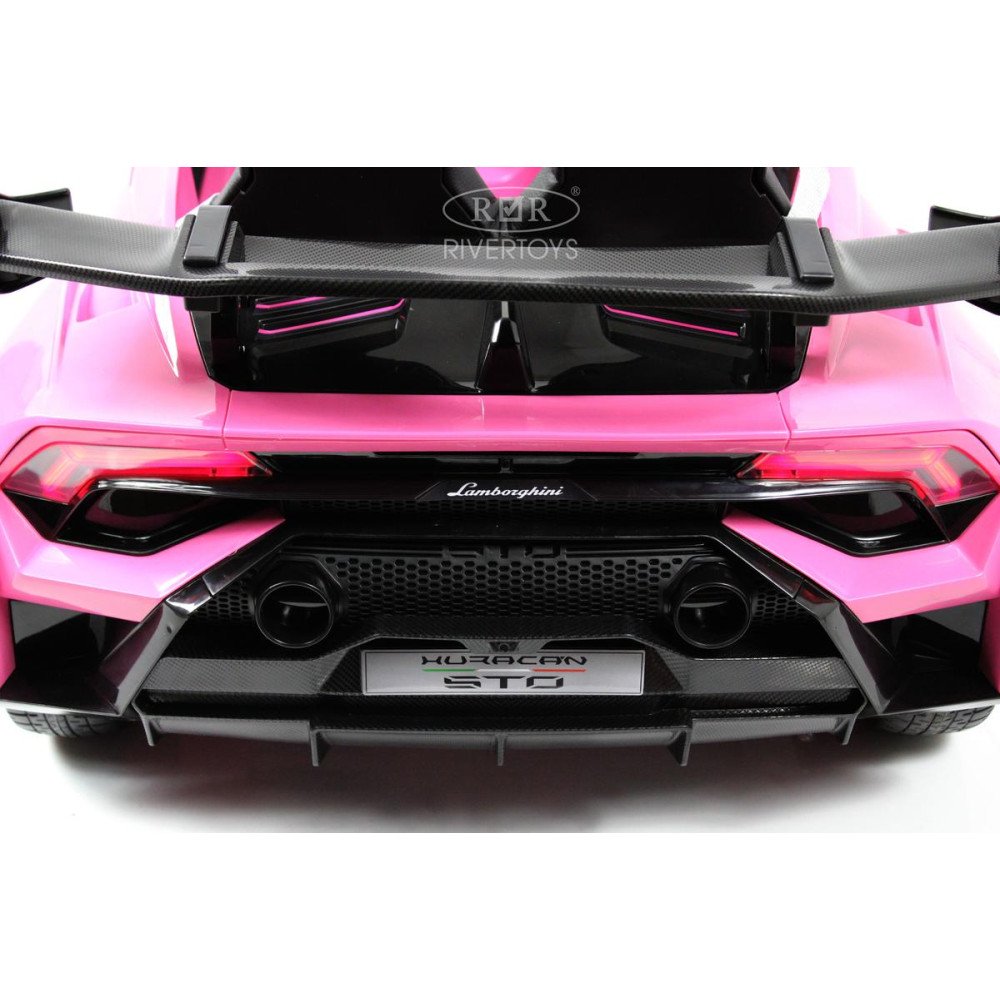 Детский Lamborghini Huracán STO (E888EE) розовый