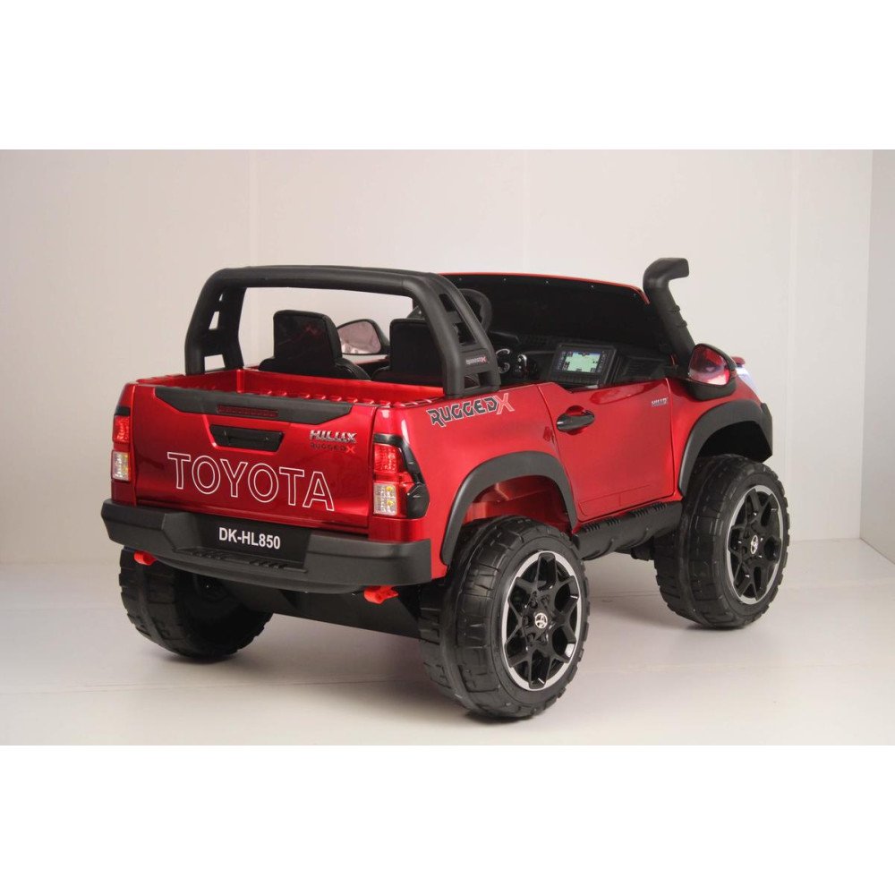Детский электромобиль Toyota Hilux (DK-HL850) вишневый глянец