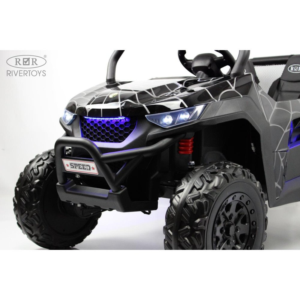 Детский электромобиль T777TT 4WD черный Spider
