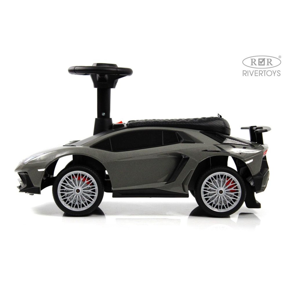 Детский толокар Lamborghini M555MM-D серый