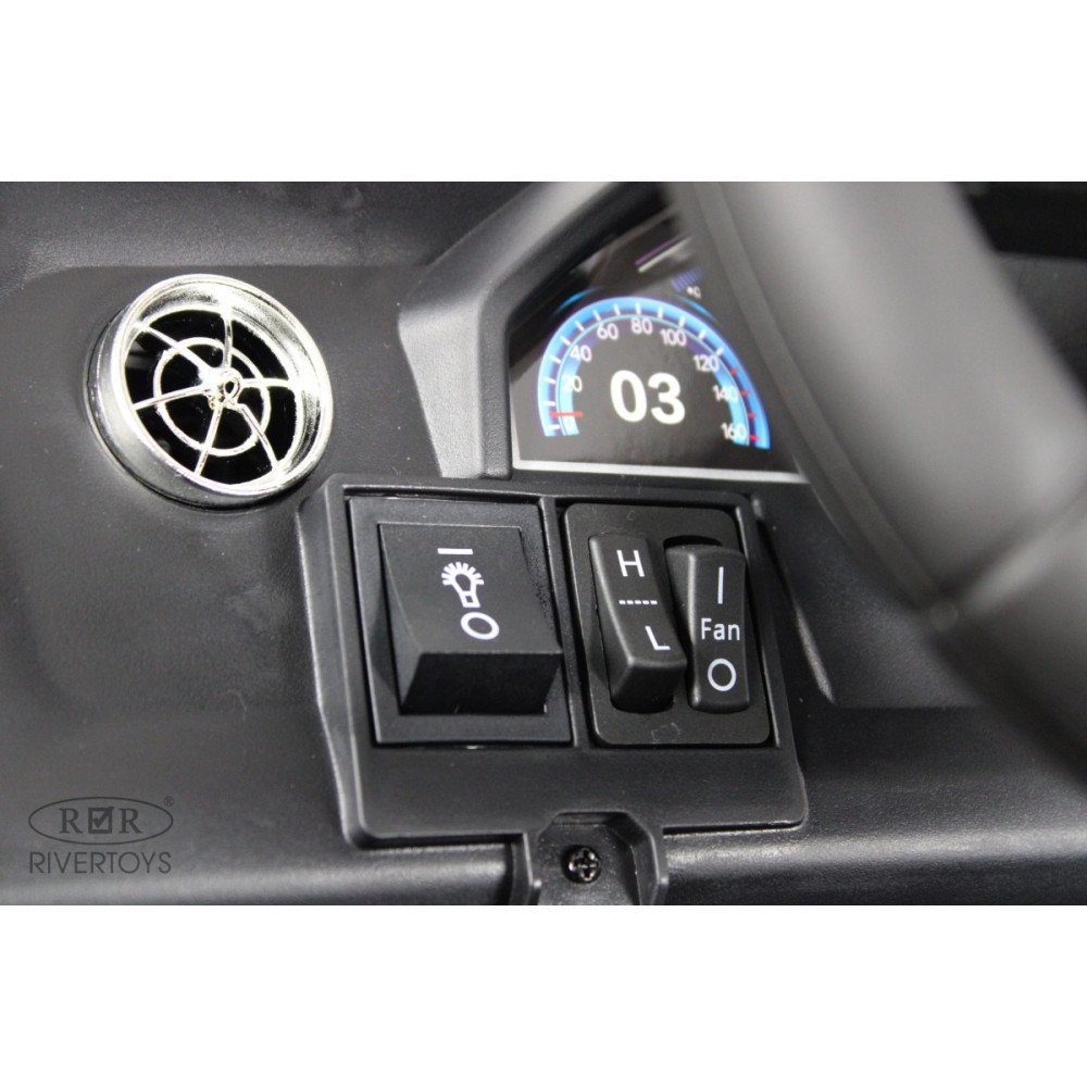 Детский багги А707АА (Рестайлинг) LUX NEW 4WD красный спайдер