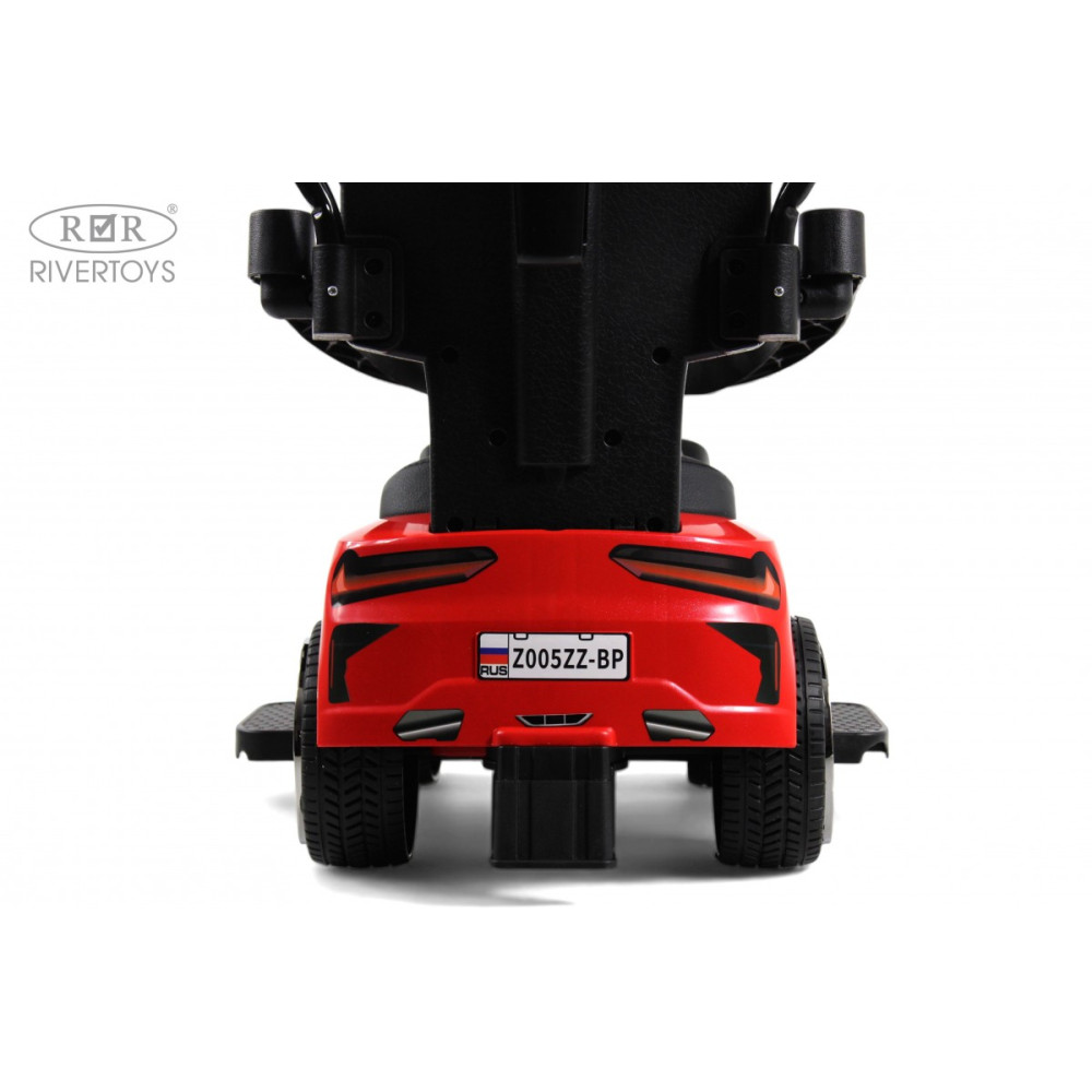 Детский толокар Z005ZZ-BP красный (RiverToys)