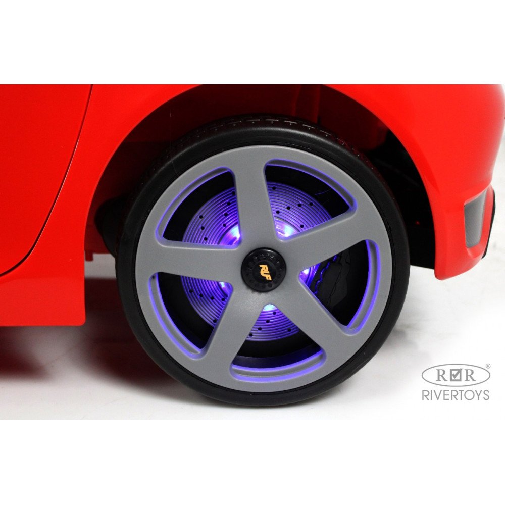 Электромобиль Porsche 911 RUF (A444AA) красный
