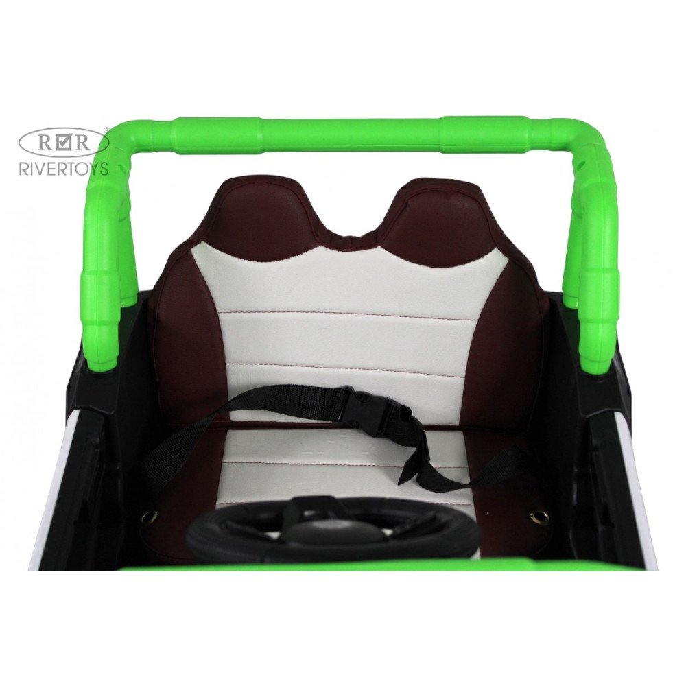 Детский электромобиль М303БХ зеленый (RiverToys)