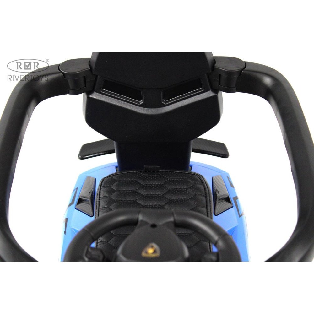 Детский толокар Lamborghini M555MM-H синий