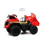 Электромобиль грузовик K333AM красный