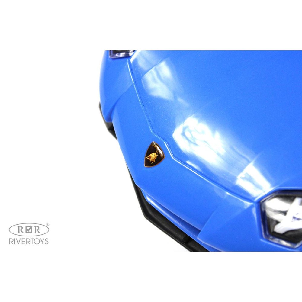 Детский толокар Lamborghini M555MM-H синий