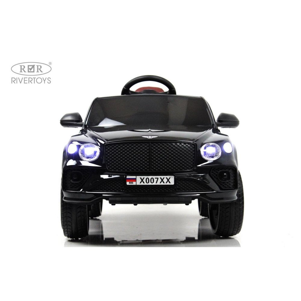Детский электромобиль Bentley X007XX с пультом черный глянец