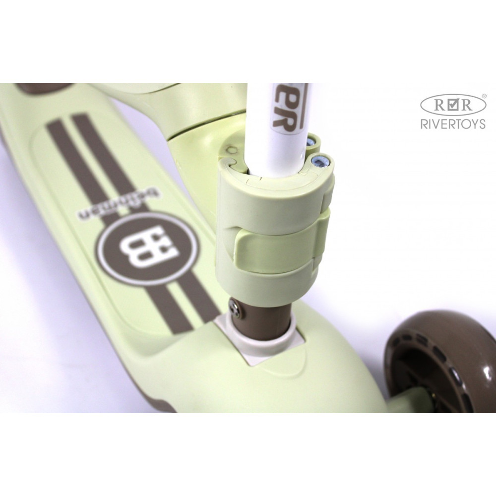 Детский самокат HB-818S зеленый