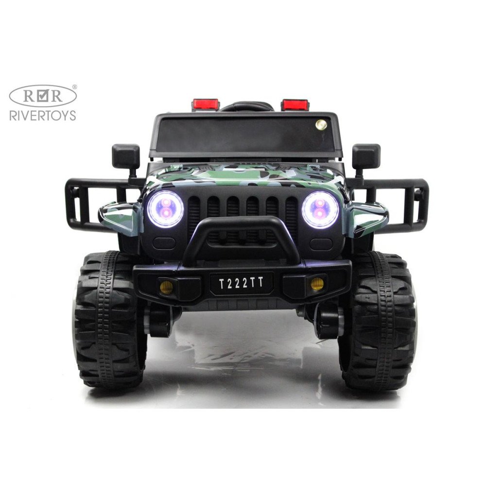 Детский электромобиль Jeep Wrangler T222TT 4WD камуфляж