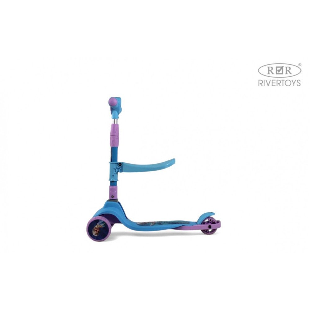 Детский самокат HB-101 голубой (HS)