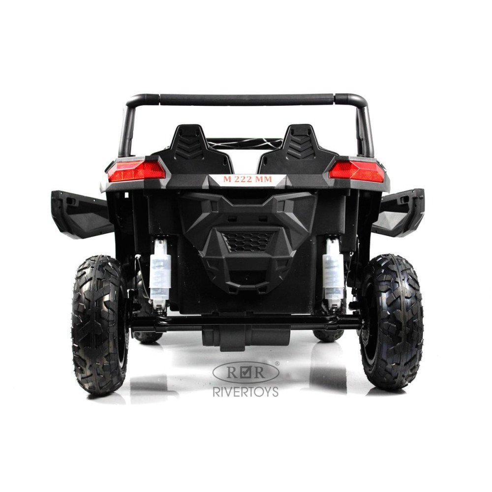 Мощный детский электромобиль Buggy M222MM черный Spider