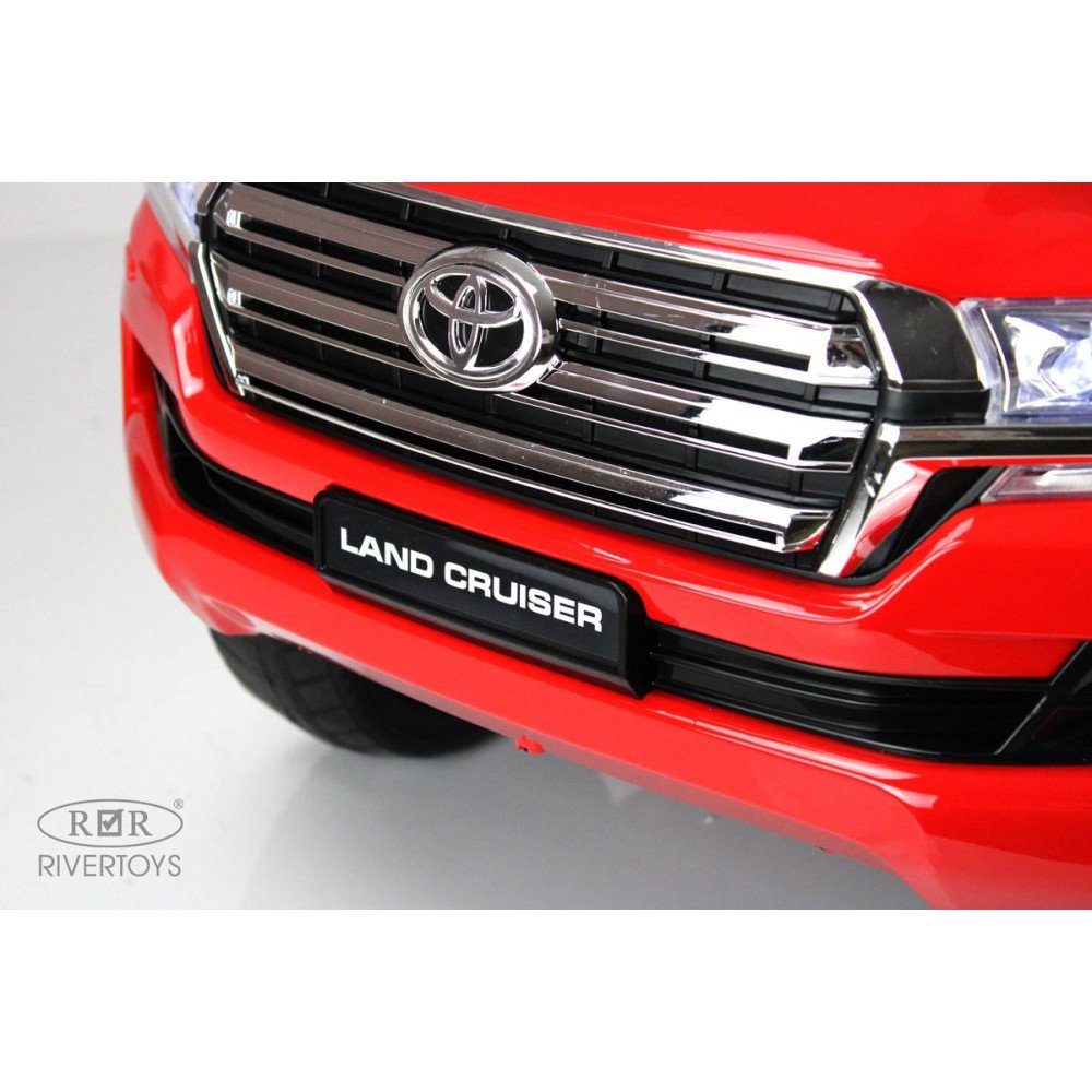 Электромобиль Toyota Land Cruiser 200 (JJ2022) красный глянец