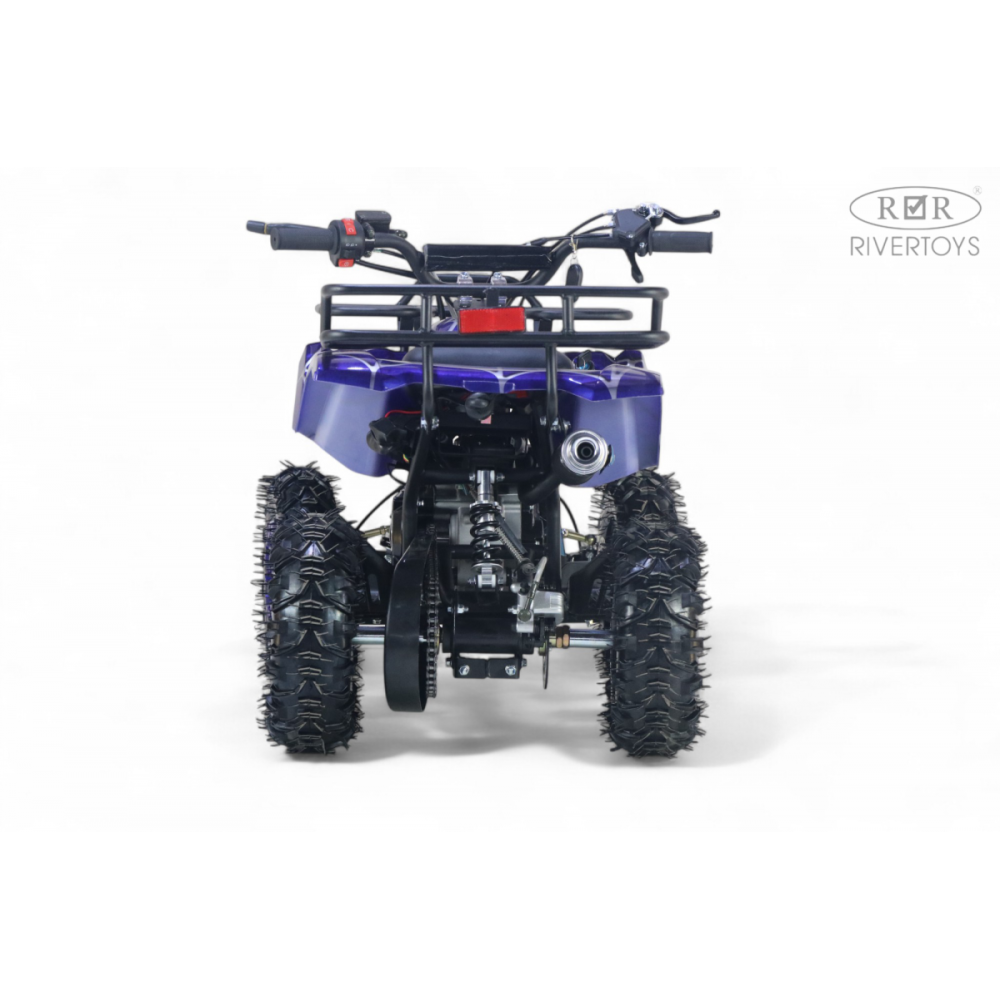 Бензиновый квадроцикл TIGER синий спайдер