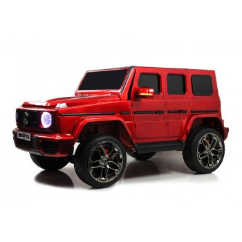 Детский Мерседес AMG G63 (G111GG ПТГ) красный глянец